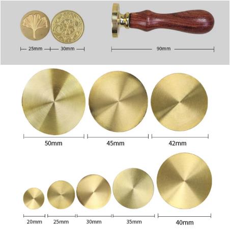 Wax Seal Stamp Set - Personaliseer uw waszegel met uw eigen