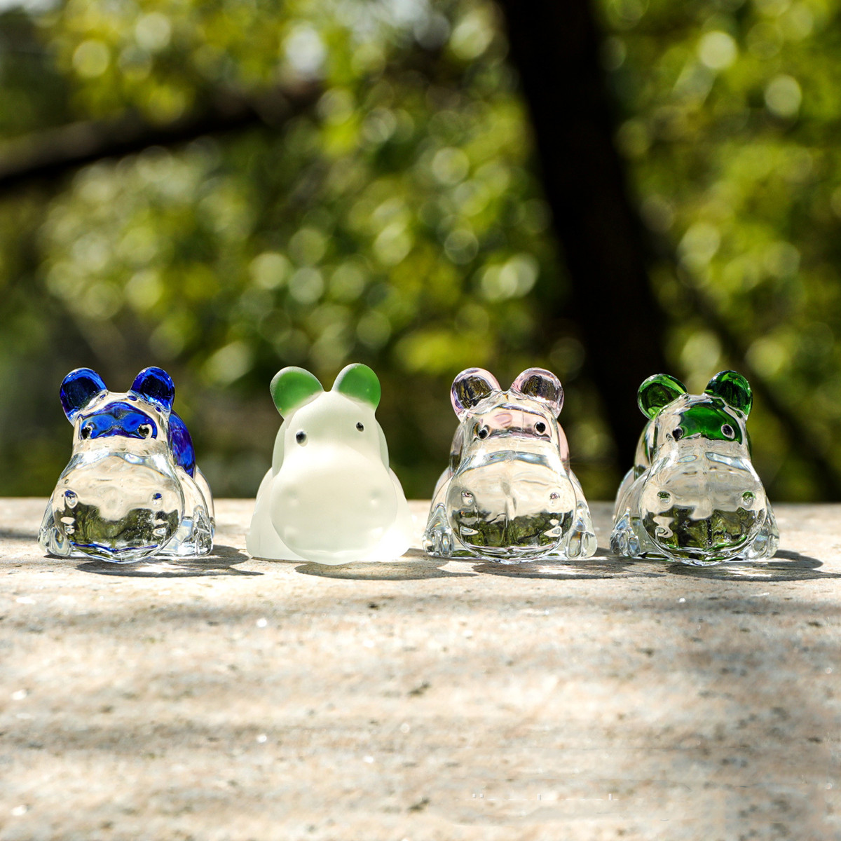 Paper Weight Crystal - Kristallen Nijlpaard Presse-papier Feng Shui Glazen