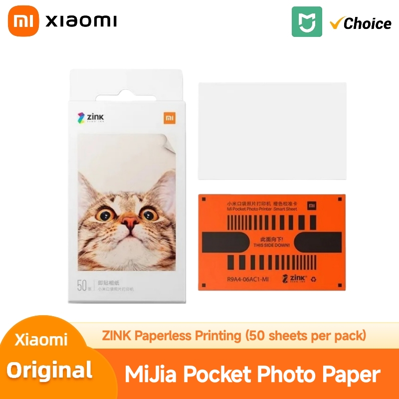 Ink Blotter Paper - MIJIA ZINK fotopapier voor zakformaatprinters, 3