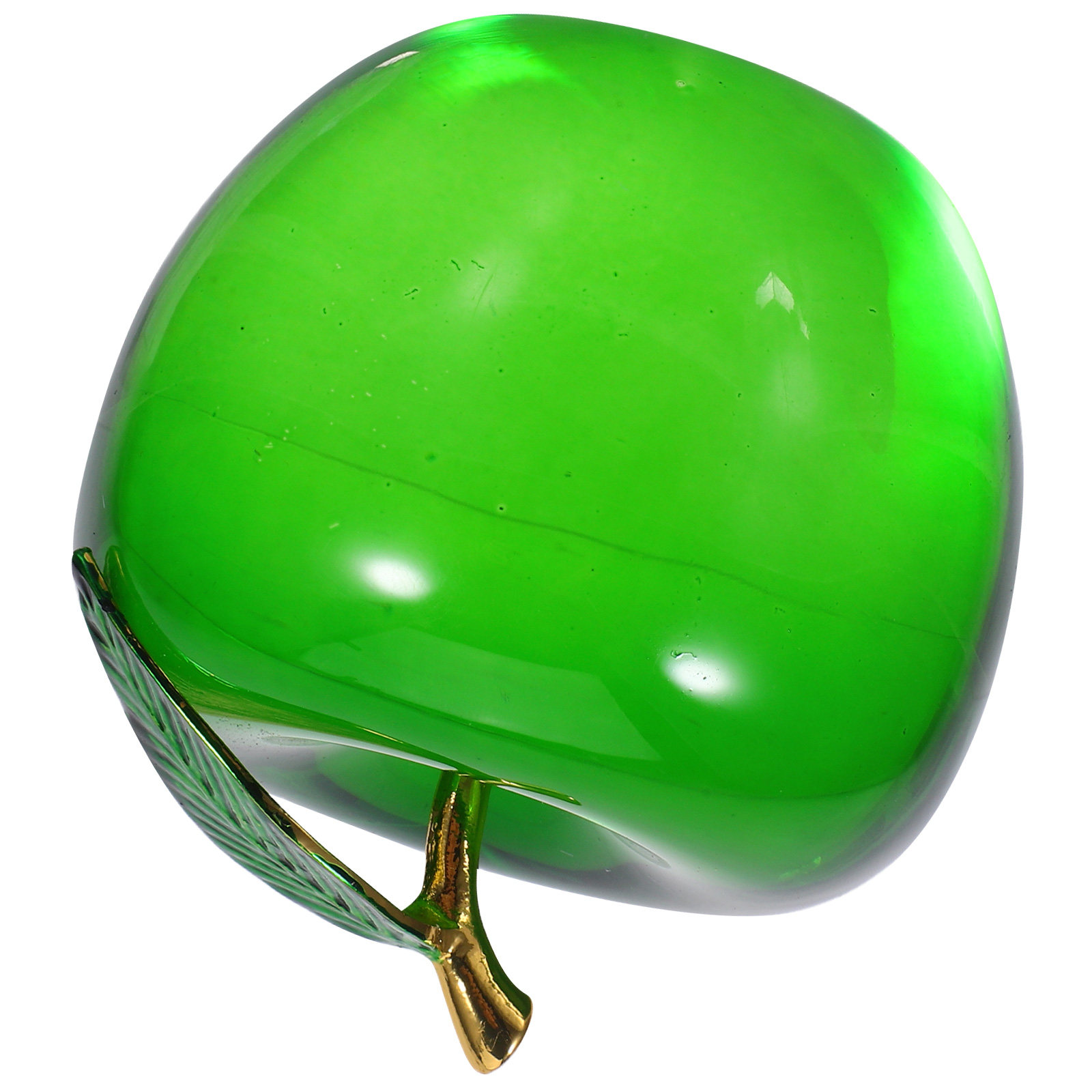 Paper Weight Crystal - Apple Decoratie Kleine Realistische Fruit Sculptuur
