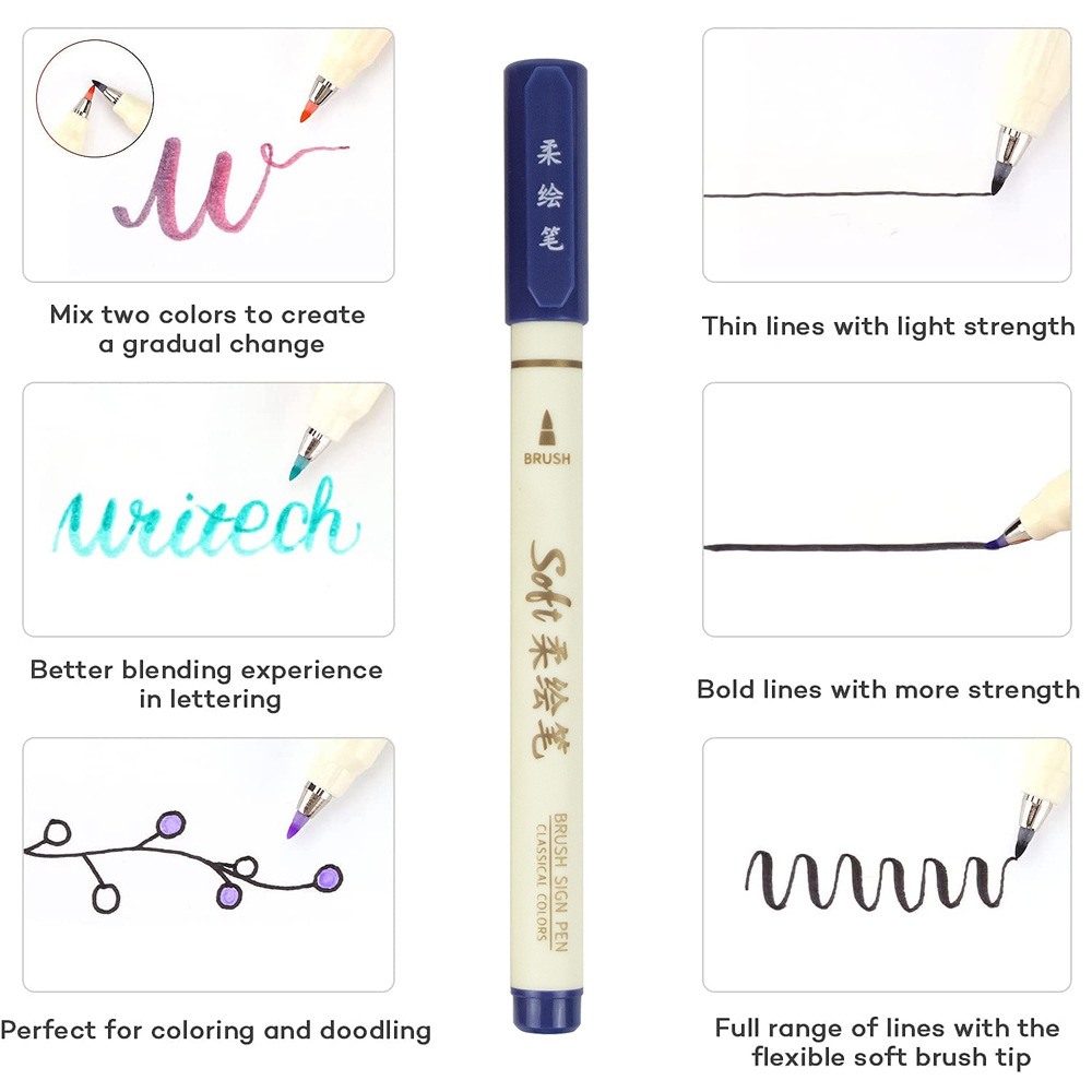 6 stks Nieuwe Retro Kleur Bele - Copic Marker Sketch recensie en prijs