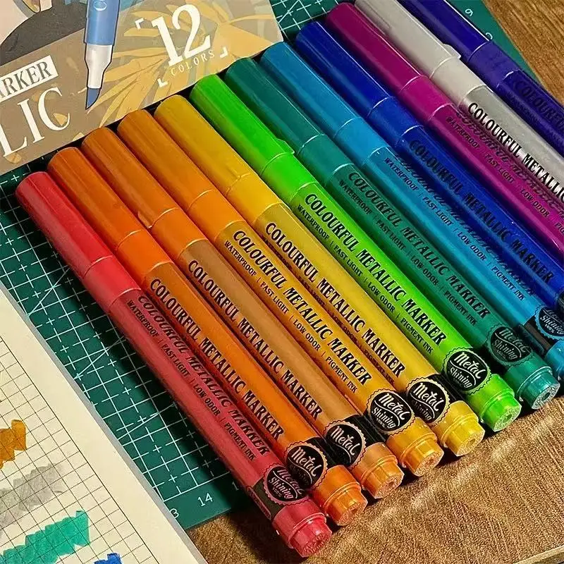 12 stuks metallic stiften zond - Copic Marker Sketch recensie en prijs