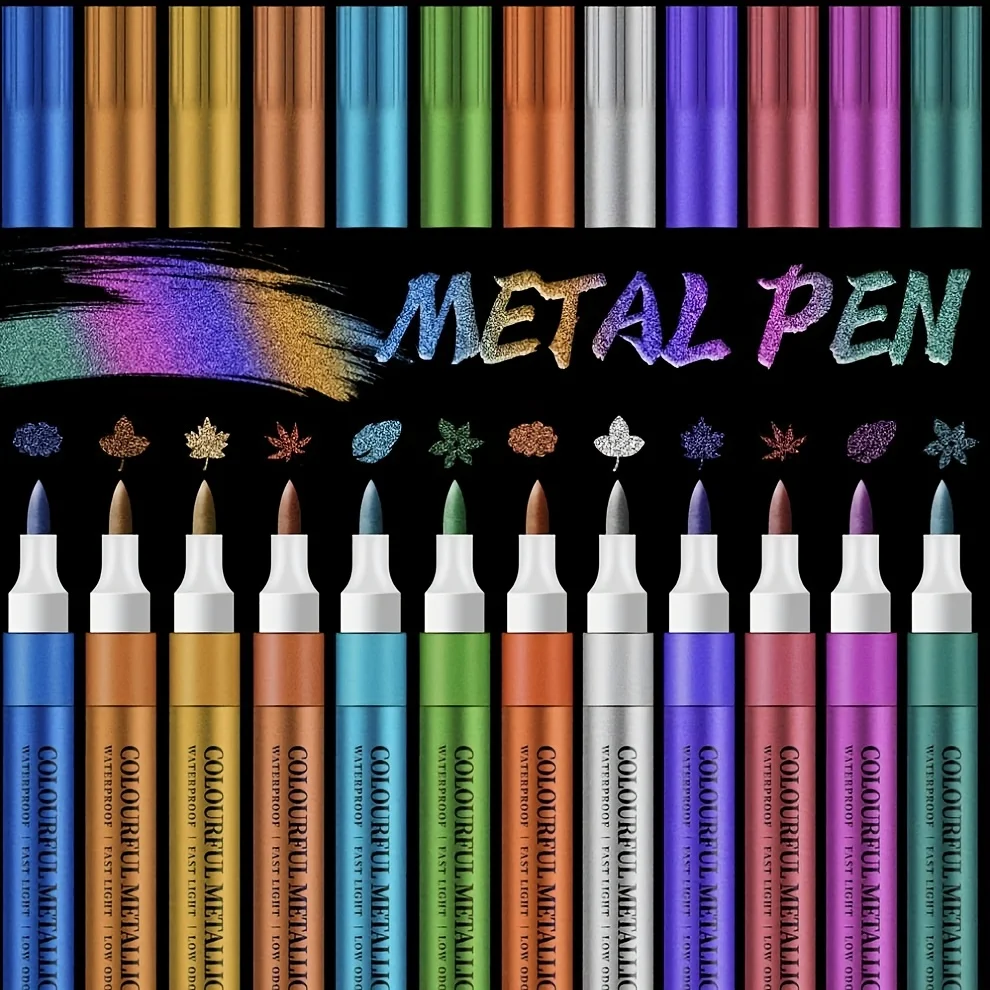 12 stuks metallic stiften zond - Copic Marker Sketch recensie en prijs