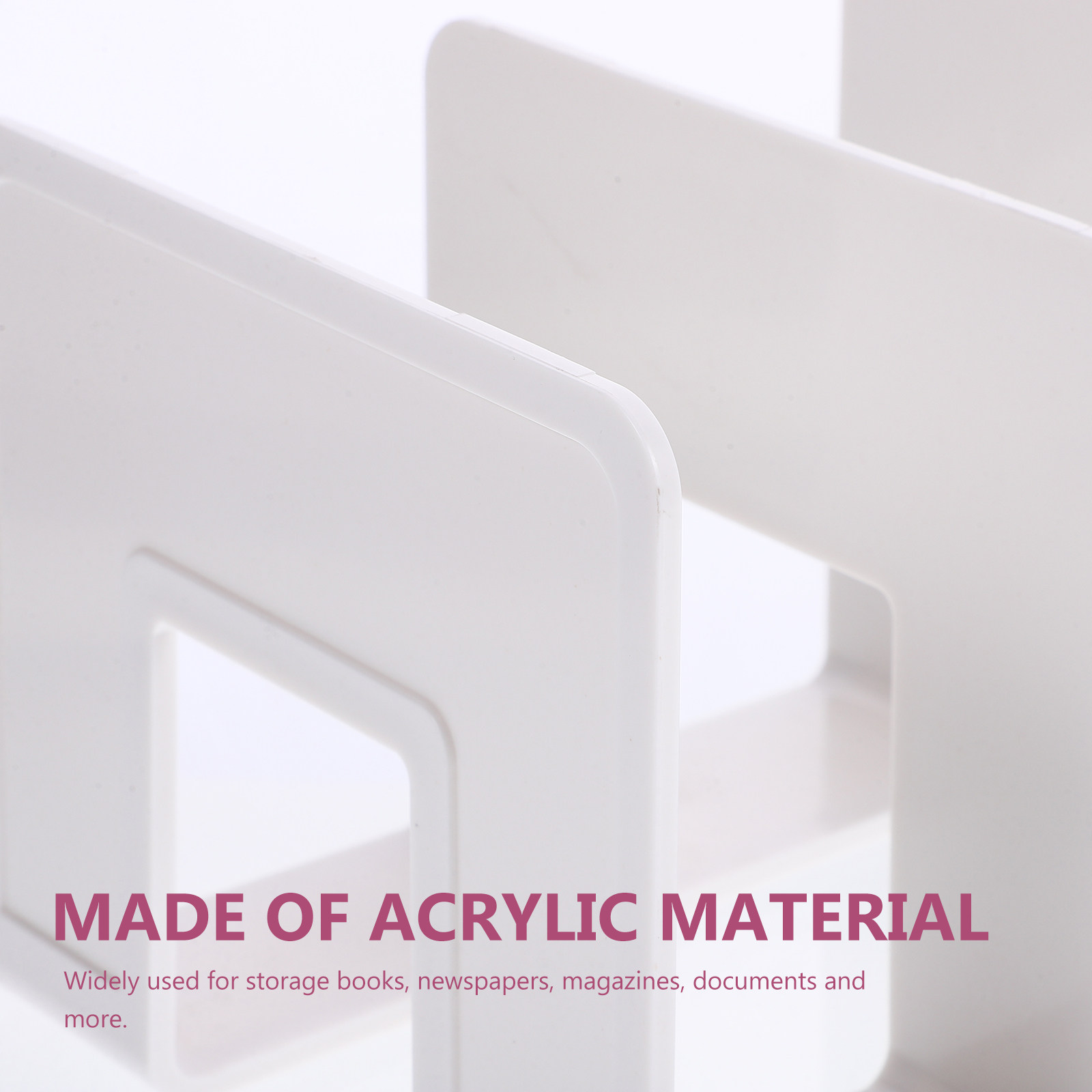Transparant acryl opbergrek vo - Magazine Holder Rack recensie en prijs