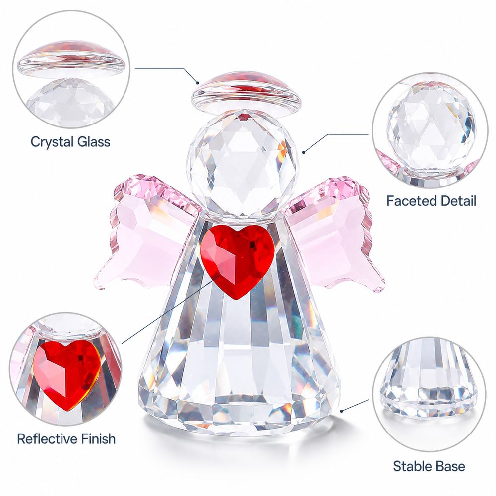 Nieuwe gefacetteerde kristalle - Paper Weight Crystal recensie en prijs