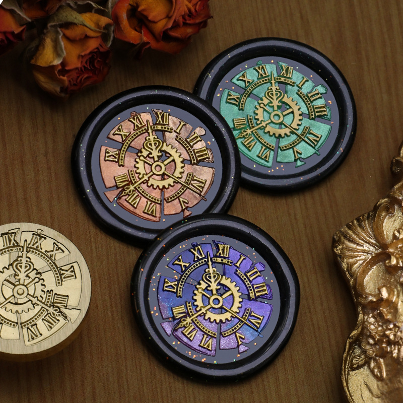 Retro Klok Wax Stempel Beer Ko - Wax Seal Stamp Set recensie en prijs